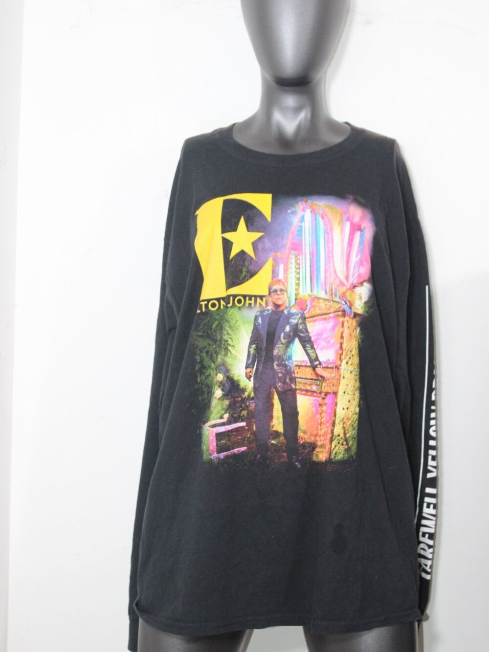 Elton John Farewell Yellow Brick Road Tour Long Sleeve Shirt